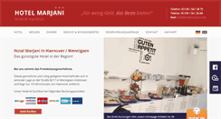 Desktop Screenshot of hotelmarjani.com